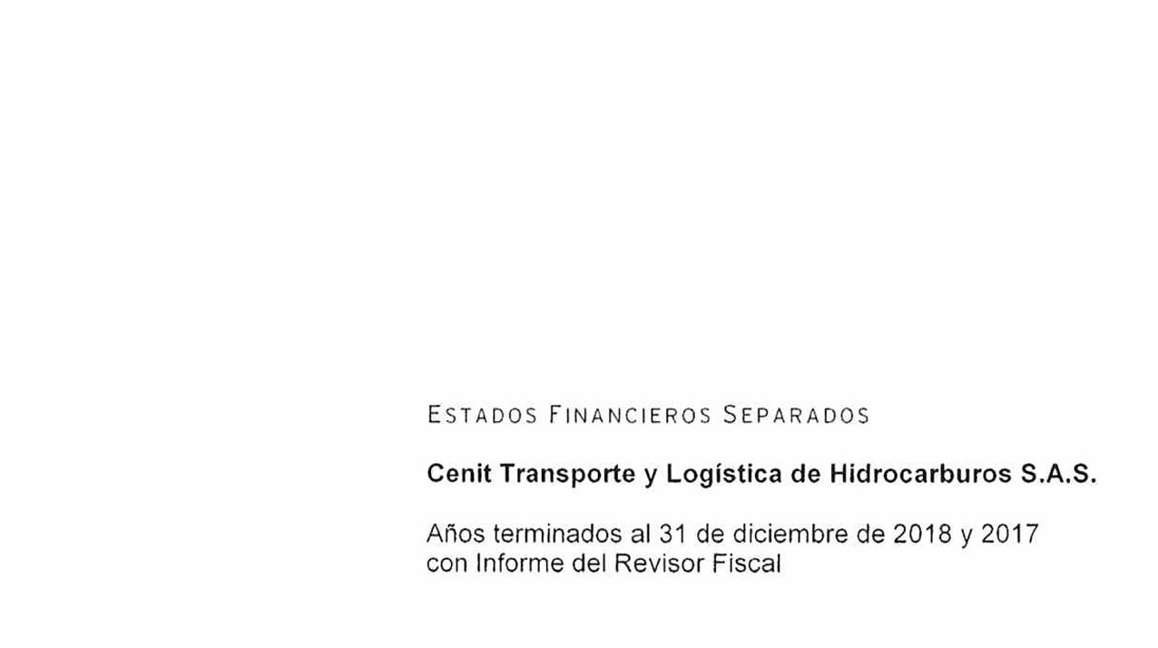 Estados Financieros - 2018