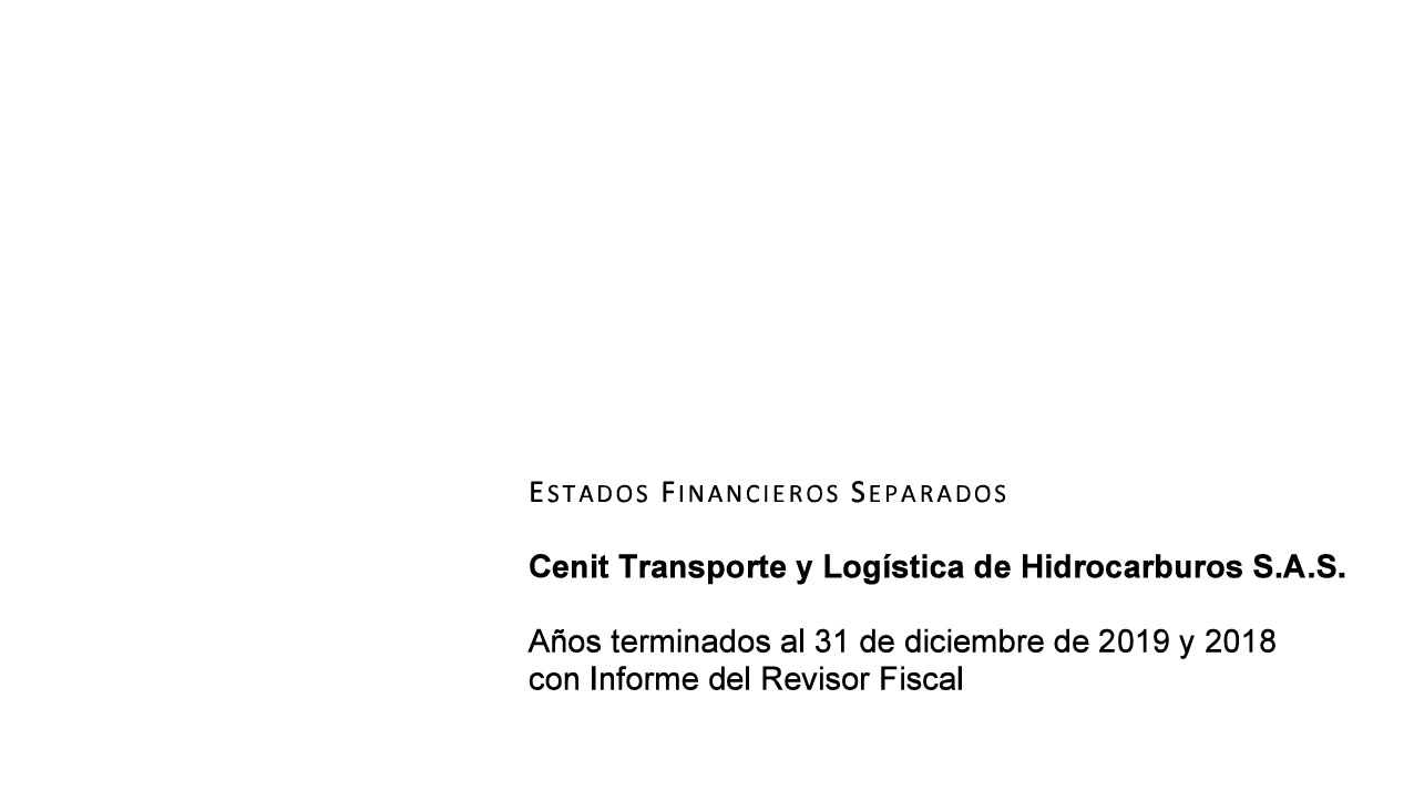 Estados Financieros - 2019